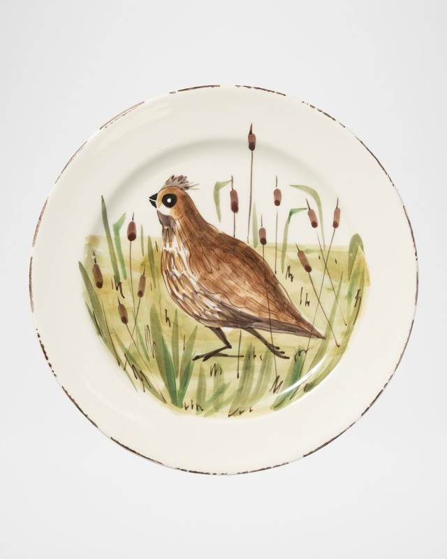 Wildlife Quail Dinner Plate